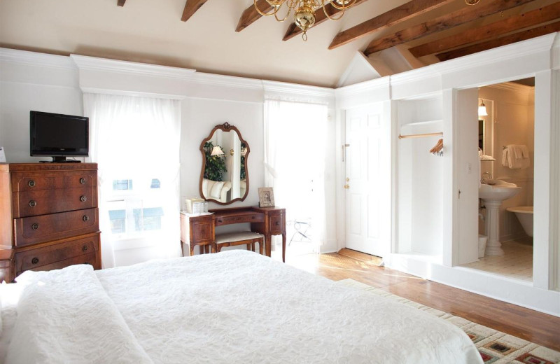 Guest room at Main Street Inn.