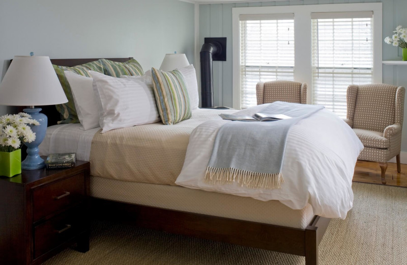 Guest room at The Inn at English Meadows.