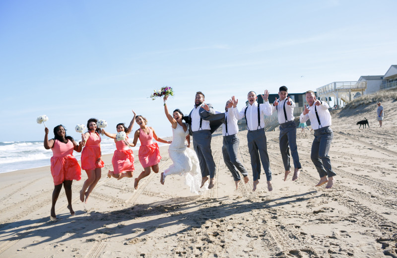 Wedding party at The Sea Ranch Resort.