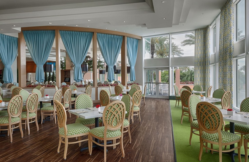 Dining at Moody Gardens Hotel Spa & Convention Center.