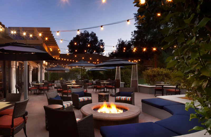 Patio at Hyatt Westlake Plaza in Thousand Oaks.