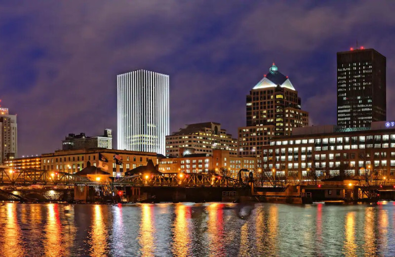 Exterior view of Hyatt Regency Rochester.