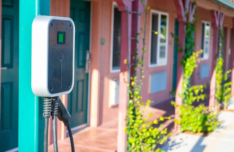 EV charging station at Turlock Inn.