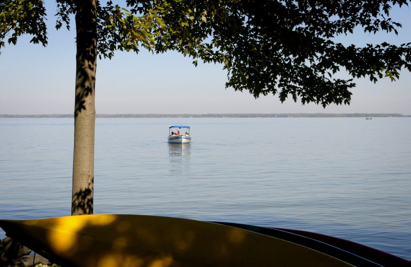 Lake view at The Briars.