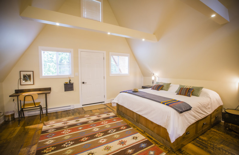 Guest room at Skeena Spey.