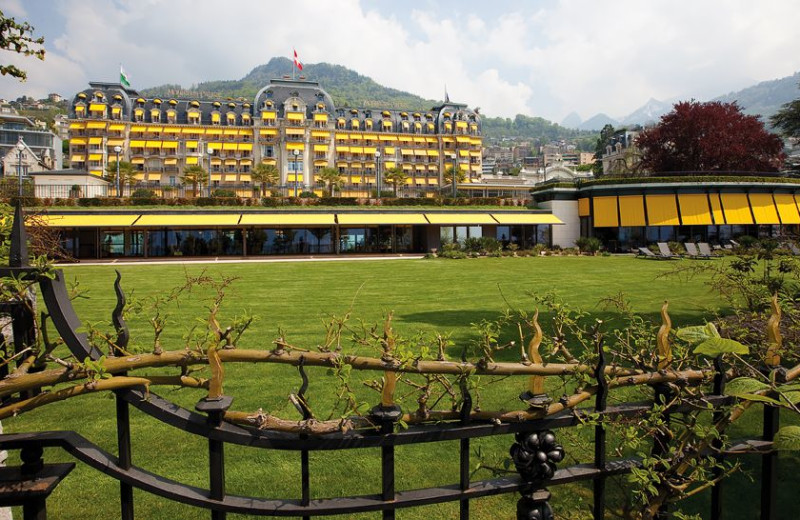 Exterior view of Le Montreux Palace.