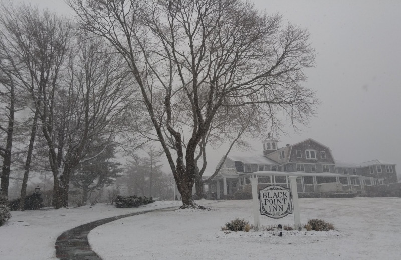 Winter at Grand Harbor Inn.