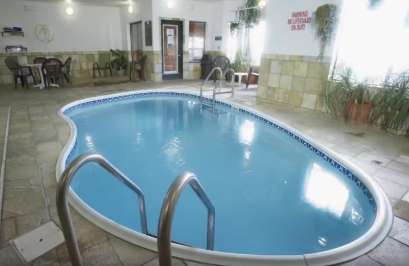 Indoor pool at Barefoot Resort.