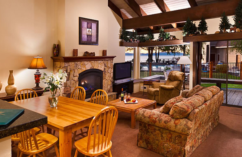 Condo interior at Aston Lakeland Village.