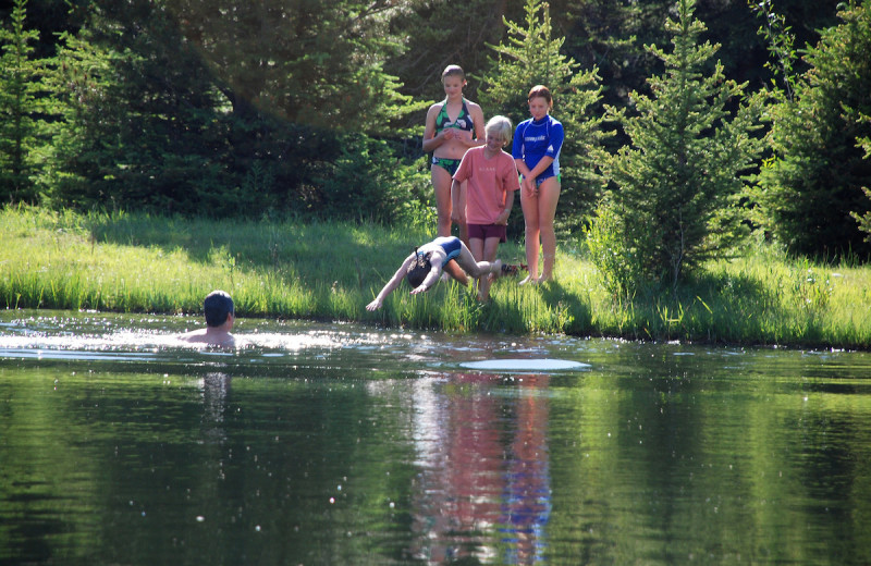 Lake at Moose Head Ranch.