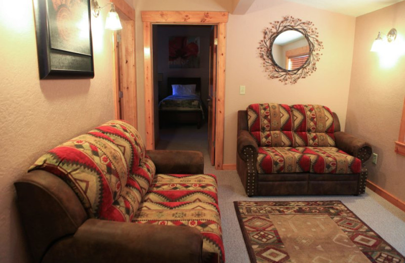 Suite Living Room at Desert Rose Inn