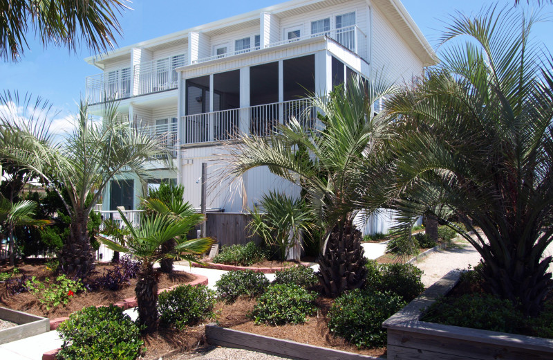 Rental exterior of The Winds Resort Beach Club.