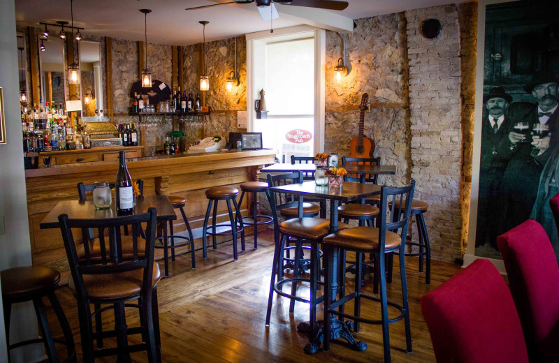 Dining at Stagecoach Inn Bed