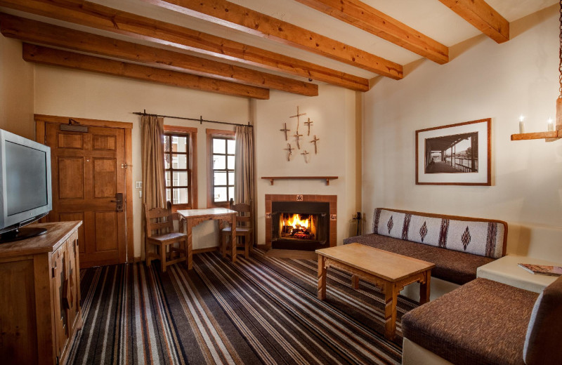 Guest room at Hotel Chimayo de Santa Fe.