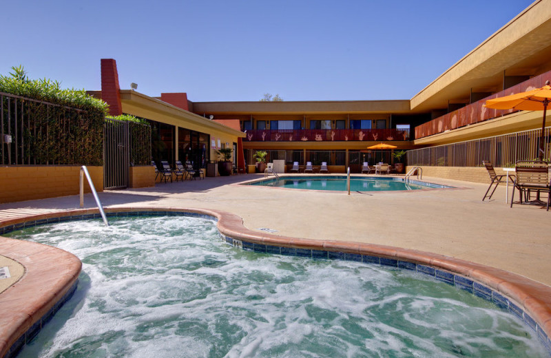 Outdoor pool at Best Western Royal Sun Inn & Suites.