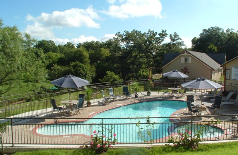 Outdoor pool at Inn on Barons Creek.