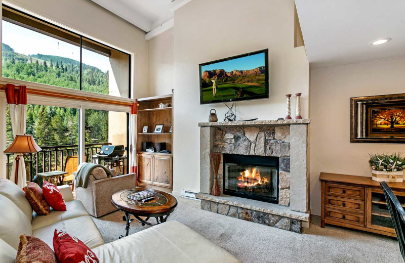 Guest room at Antlers at Vail.