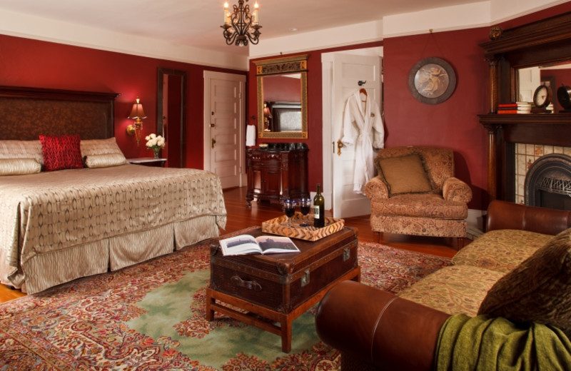 Guest room at Abbeymoore Manor.