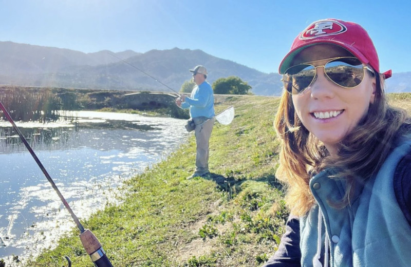 Fishing at Rankin Ranch.