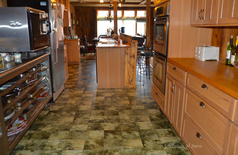 Kitchen at Singletree Gun & Plough.