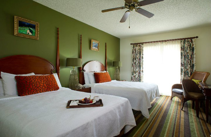 Guest room at Celebration Hotel.