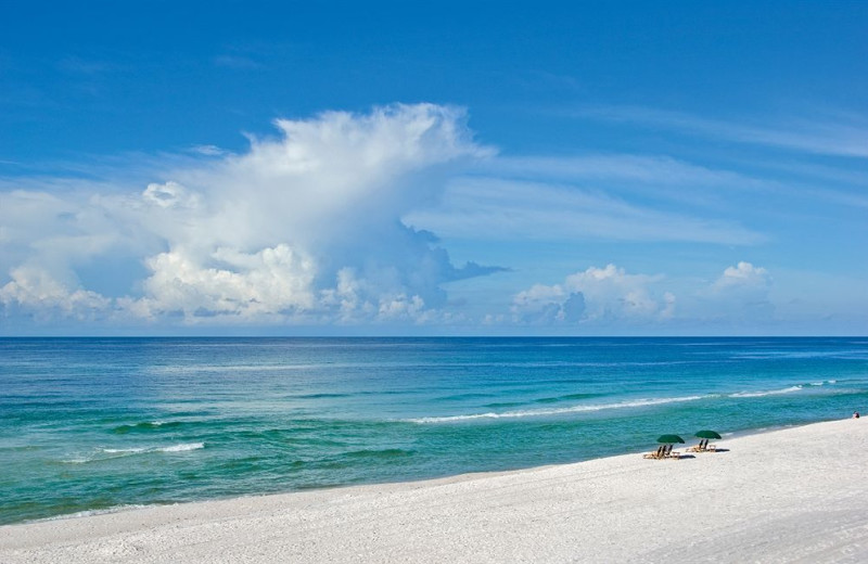 The beach at Dune Real Estate Company.