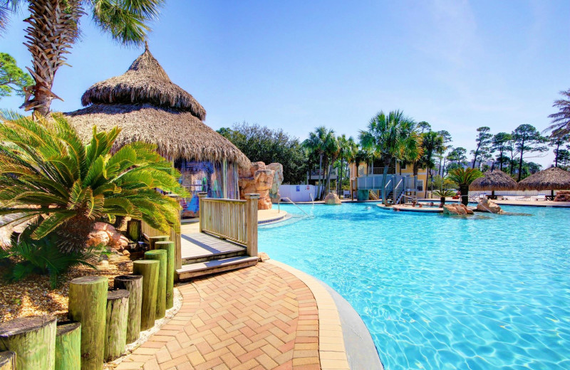 Rental pool at Purple Parrot Perdido Key.