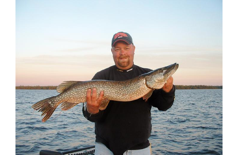 Fishing at Stokes Bay Resort.