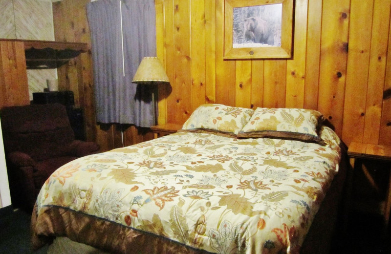 Guest room at Dancing Bears Inn.