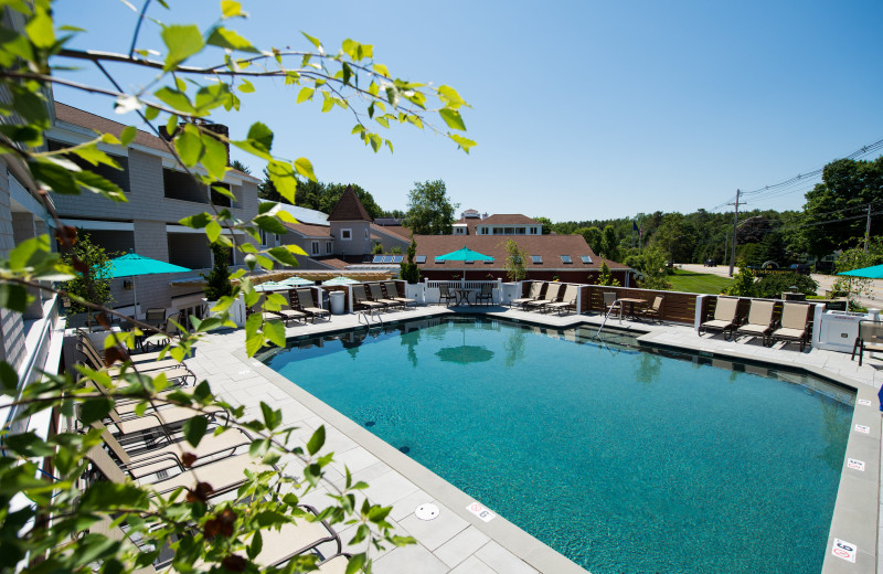 Outdoor pool at The Meadowmere Resort.