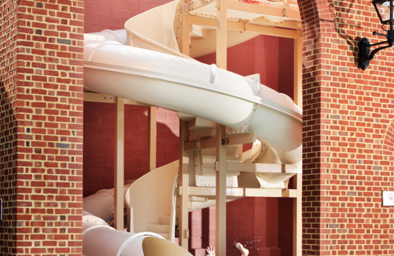 Indoor Water Slide at The Founders Inn