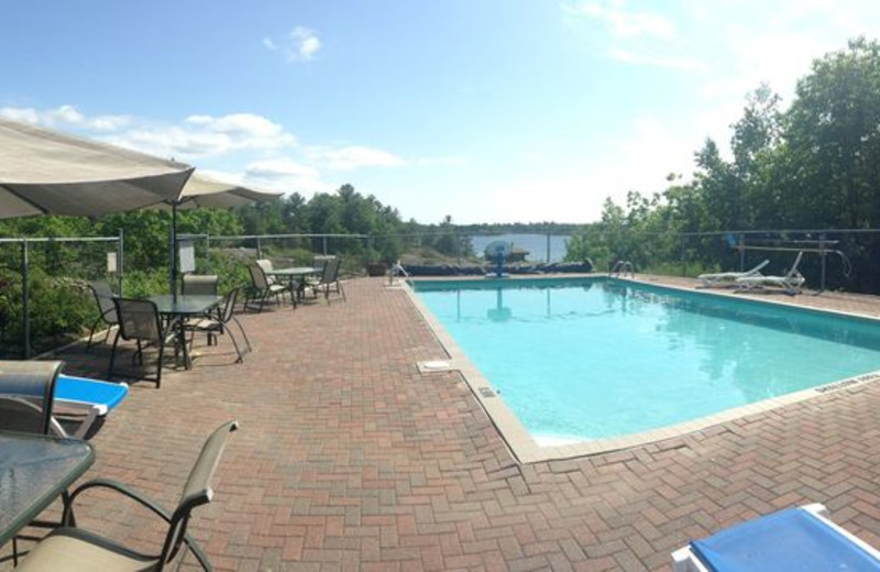 Pool at Pleasant Cove Resort.