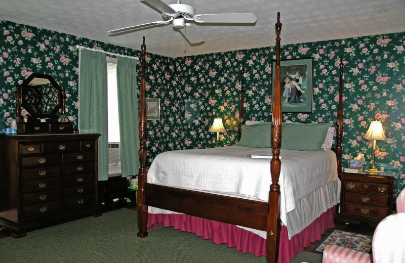 Guest room at Terrell House Bed 