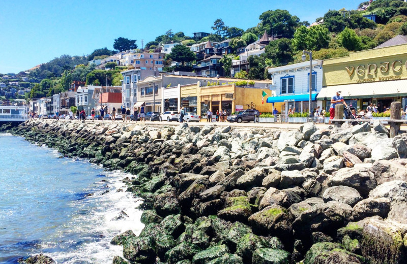 Downtown near Gables Inn - Sausalito, The.