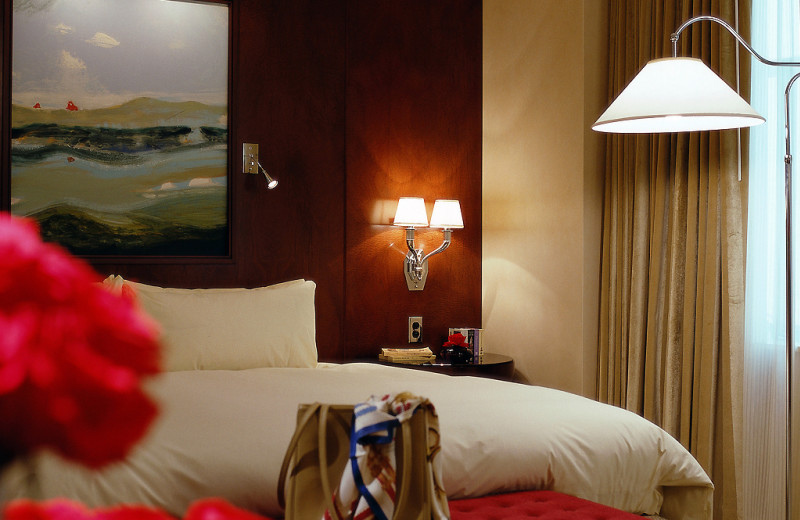 Guest room at Sofitel Washington D.C. Lafayette Square.