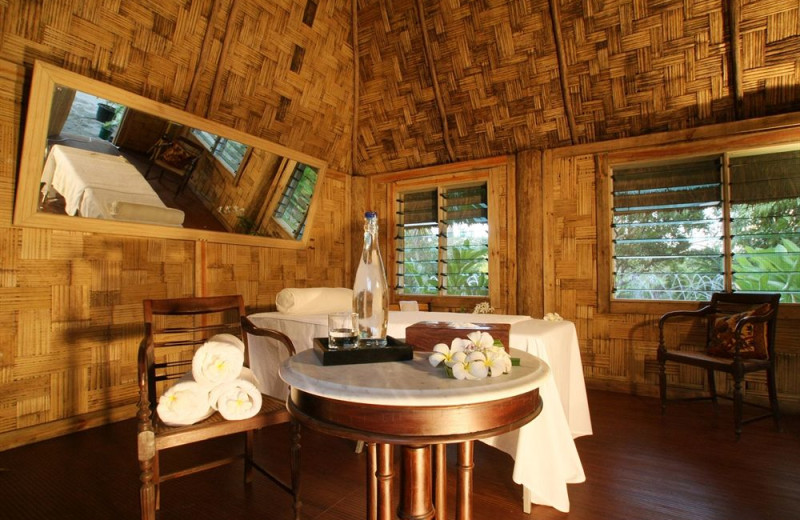 Guest room at The Fiji Orchid.