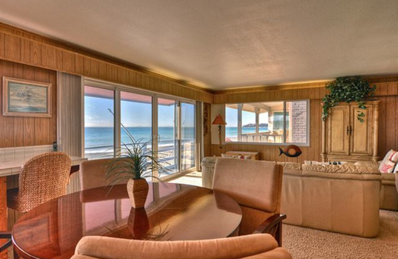 Rental living room at Capistrano Realty.