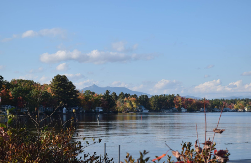 Lake view at Westward Shores Camping Resort.