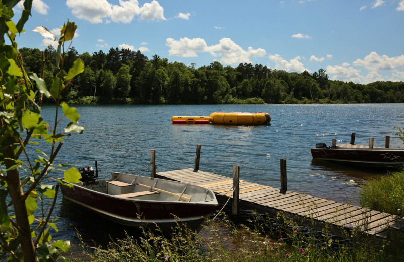 Lake view at Pine Terrace Resort.