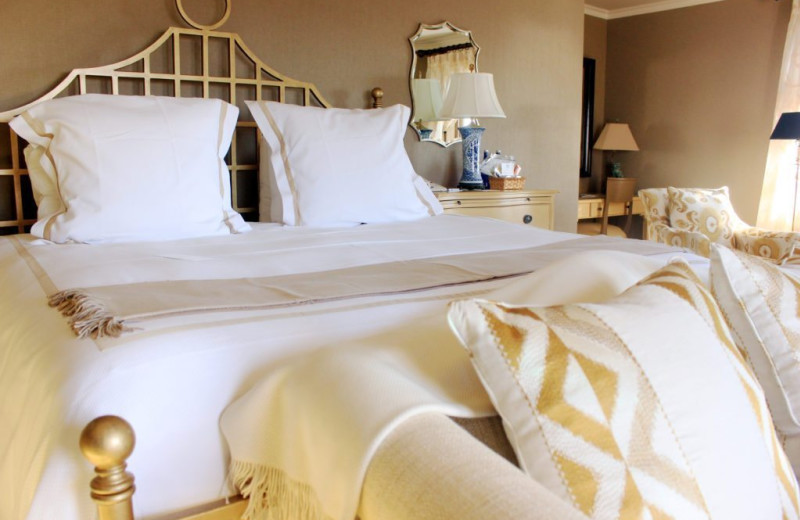 Guest room at Saybrook Point Inn & Spa.