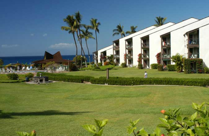 Exterior view of Hale Kamaole Condos.