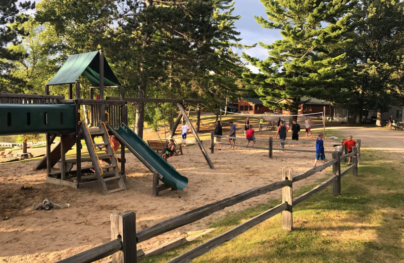 Playground at Lakewood Lodge.