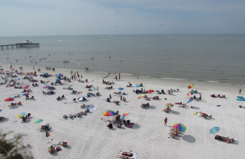 Beach at Edison Beach House.