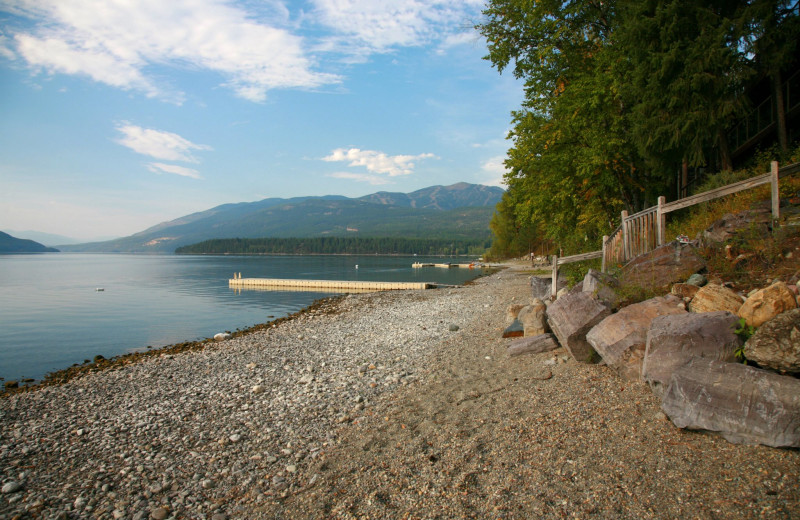 Beach at Bay Point on the Lake.