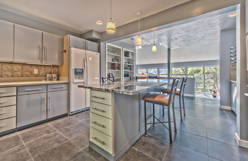 Rental kitchen at Park City Rental Properties.