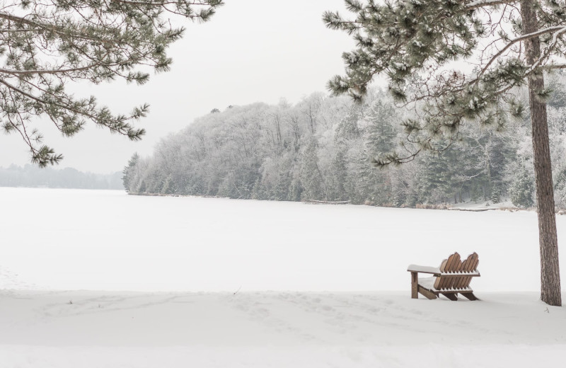 Winter at Pitlik's Sand Beach Resort.