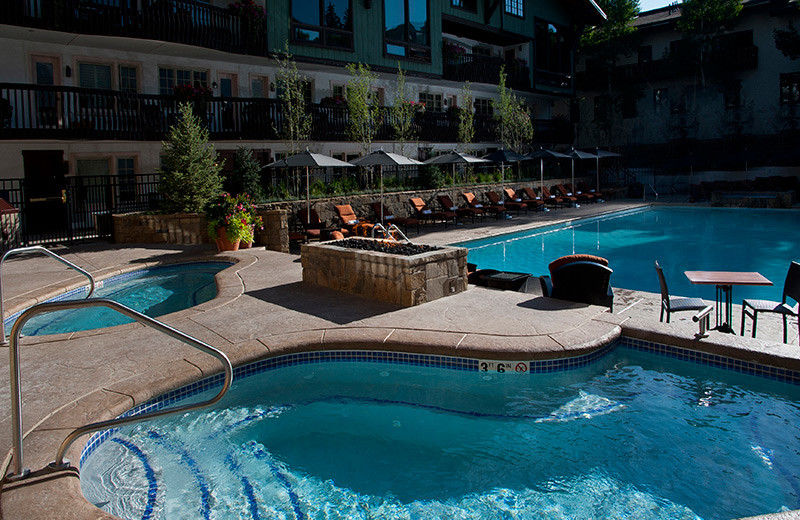 Outdoor pool at The Lodge At Vail.