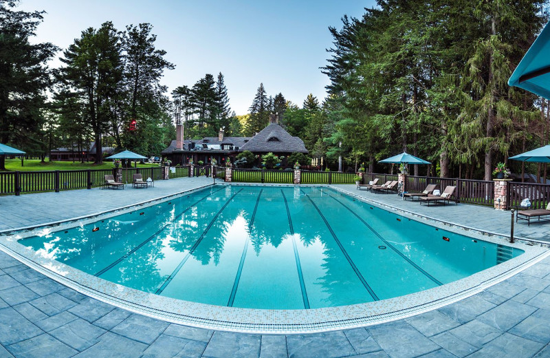 Outdoor pool at Glendorn.