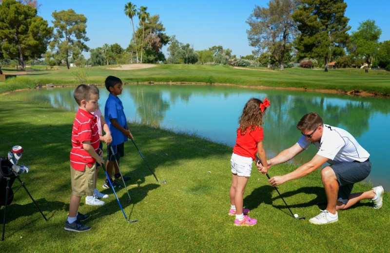 Golf lessons at The Wigwam Resort.