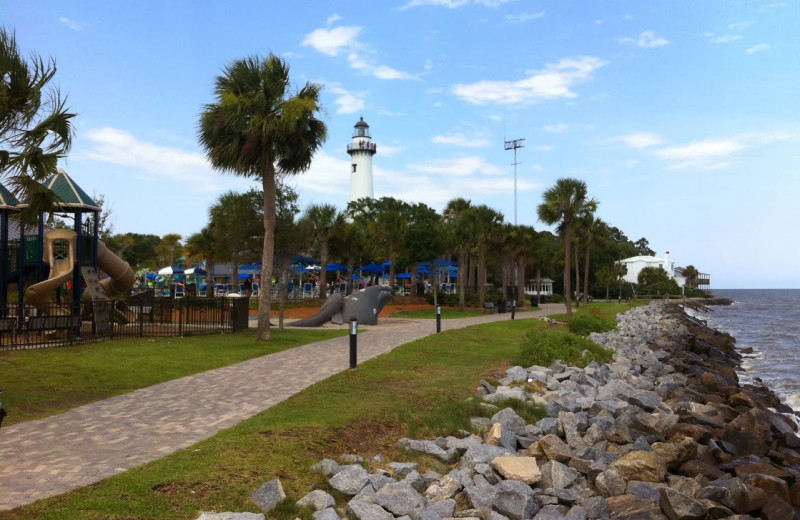 Path along shore at Hodnett Cooper.